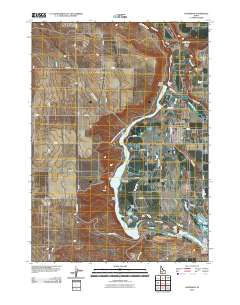 Hagerman 2010 topographic map thumbnail
