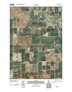 Roberts 2010 topographic map thumbnail