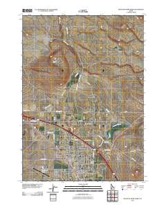 Mountain Home North 2010 topographic map thumbnail