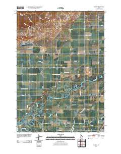 Parker 2010 topographic map thumbnail