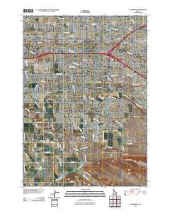 Cloverdale 2010 topographic map thumbnail