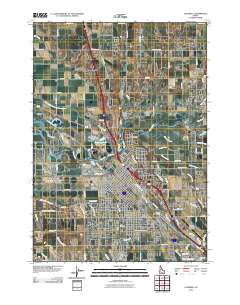 Caldwell 2010 topographic map thumbnail