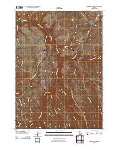 Combination Ridge 2010 topographic map thumbnail