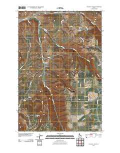 Culdesac South 2010 topographic map thumbnail