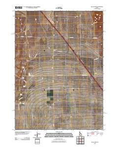 Black Pine 2010 topographic map thumbnail