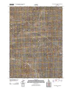 Black Ridge Crater 2010 topographic map thumbnail