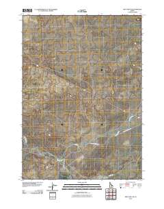 Arco Hills SE 2010 topographic map thumbnail