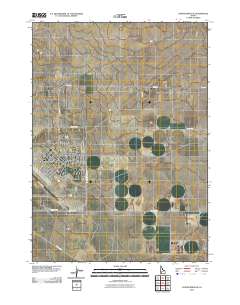 Crater Rings SE 2010 topographic map thumbnail