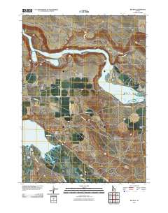 Bruneau 2011 topographic map thumbnail