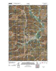 Genesee 2010 topographic map thumbnail