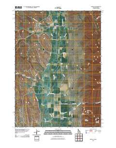 Geneva 2010 topographic map thumbnail