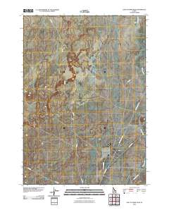East of Howe Peak 2010 topographic map thumbnail