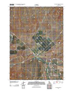 Buckskin Basin 2010 topographic map thumbnail