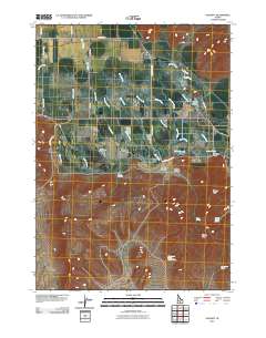 Gannett 2010 topographic map thumbnail