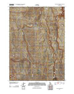 Cowan Reservoir 2010 topographic map thumbnail
