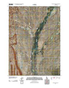 Flying H Ranch 2010 topographic map thumbnail