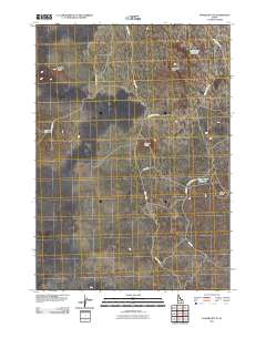Fingers Butte 2011 topographic map thumbnail