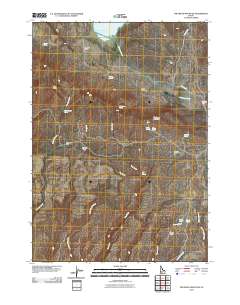 Fir Grove Mountain 2010 topographic map thumbnail