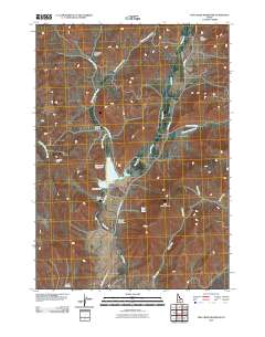 Fish Creek Reservoir 2010 topographic map thumbnail