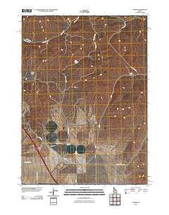 Juniper 2011 topographic map thumbnail