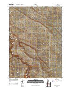 Juniper Ranch 2010 topographic map thumbnail