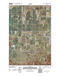 Grangeville West 2010 topographic map thumbnail