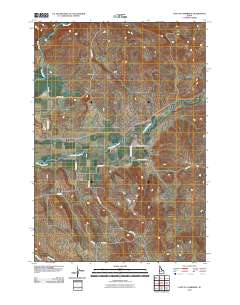 East of Cambridge 2010 topographic map thumbnail