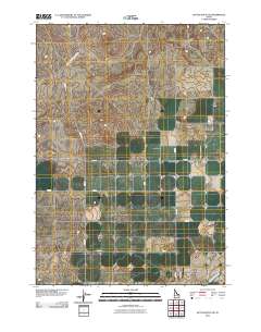 Kettle Butte NE 2010 topographic map thumbnail
