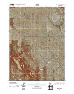 Grassy Ridge 2010 topographic map thumbnail