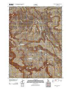 Jarvis Pasture 2010 topographic map thumbnail