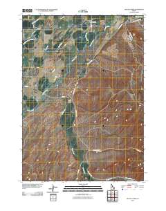 Lincoln Creek 2010 topographic map thumbnail