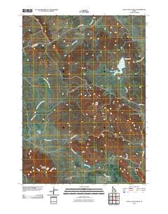 Little Valley Hills 2010 topographic map thumbnail