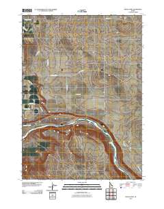 Initial Point 2010 topographic map thumbnail