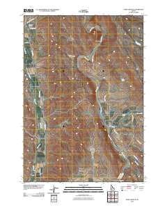 Mann Creek SE 2010 topographic map thumbnail