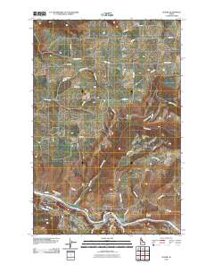 Lenore 2010 topographic map thumbnail