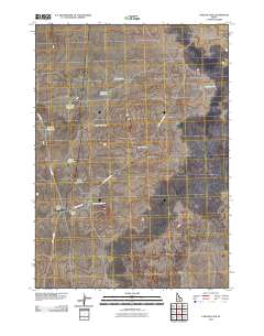 Laidlaw Lake 2010 topographic map thumbnail