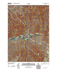 Hog Cove Butte 2010 topographic map thumbnail