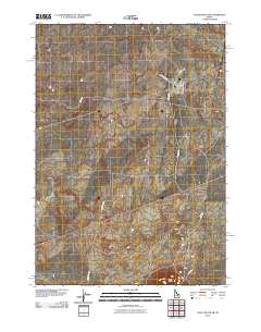 Little Butte SW 2010 topographic map thumbnail