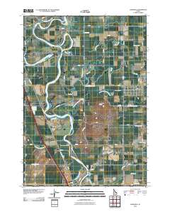 Lewisville 2010 topographic map thumbnail