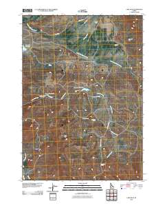 Lake Hills 2010 topographic map thumbnail