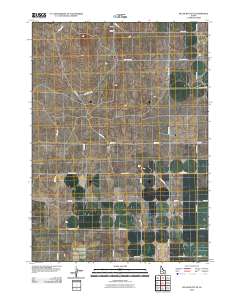 Pillar Butte NE 2010 topographic map thumbnail