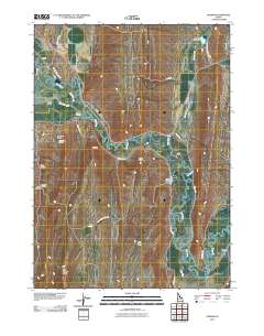 Pegram 2010 topographic map thumbnail