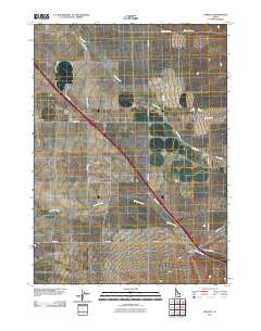Sublett 2010 topographic map thumbnail