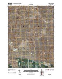 Senter 2010 topographic map thumbnail