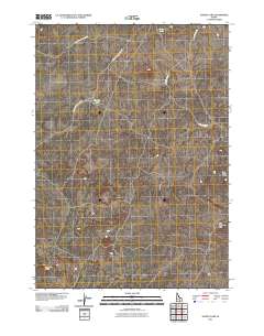 Sunset Lake 2011 topographic map thumbnail