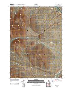 Red Hills 2010 topographic map thumbnail