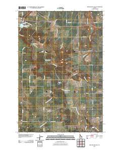 Winchester East 2010 topographic map thumbnail