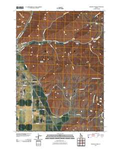 Seamans Creek 2010 topographic map thumbnail