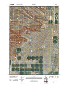 Small 2010 topographic map thumbnail