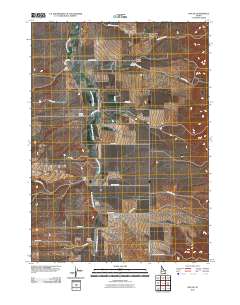 Roy NE 2010 topographic map thumbnail